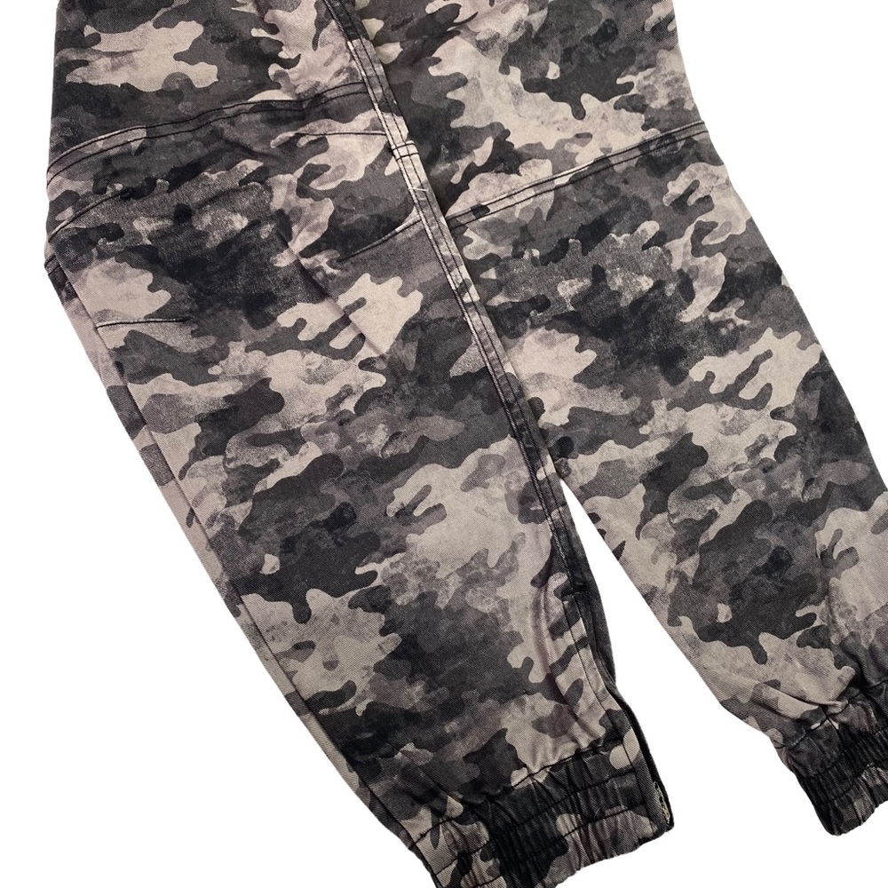 Spanx Camo Cargo Joggers Stretch Twill Blackwash Size X-Large NWT - Picture 13 of 16